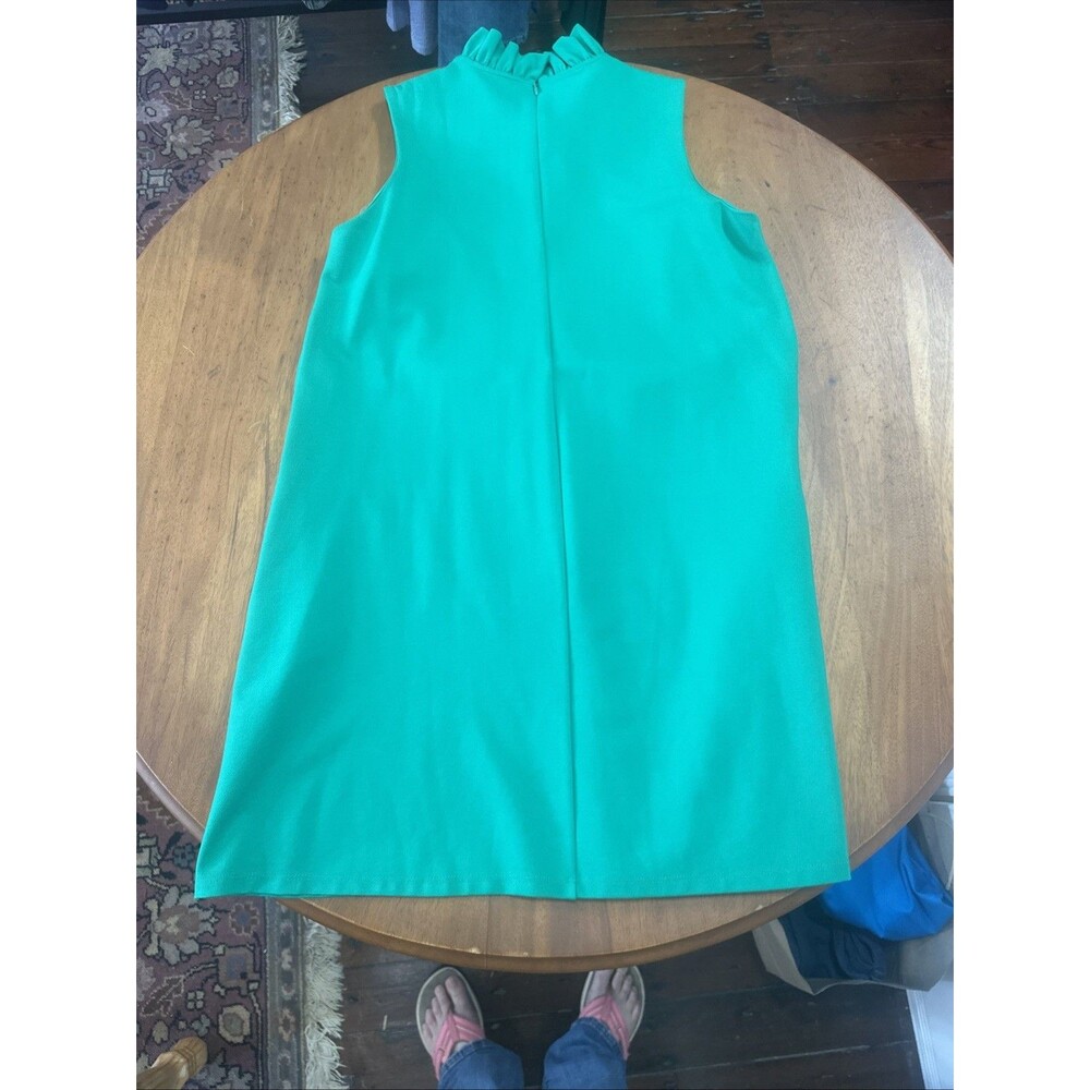 Jude Connally dress large Kelly Green Sleeveless knee length - Picture 6 of 7